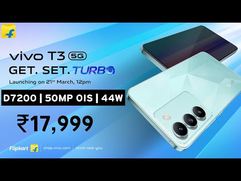 Vivo T3 5G - Official India Launch Date | Vivo T3 5G Price in India & Specifications 🔥