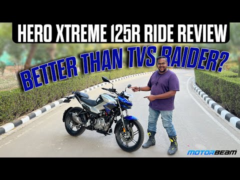 Hero Xtreme 125R Ride Review - Best 125cc Bike In India? | MotorBeam