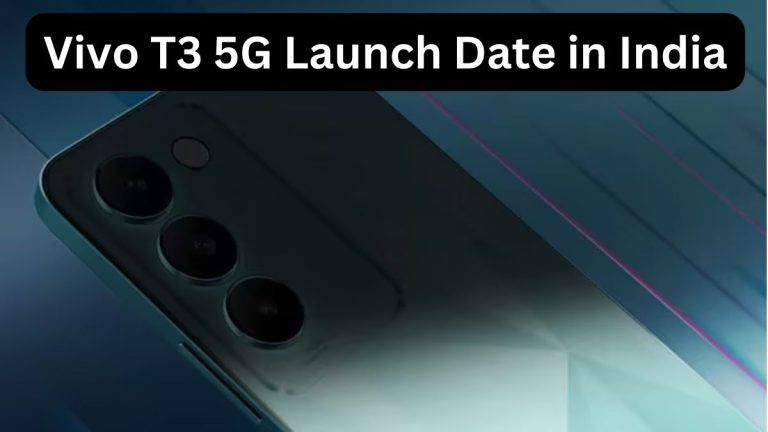 Vivo T3 5G Launch Date in India