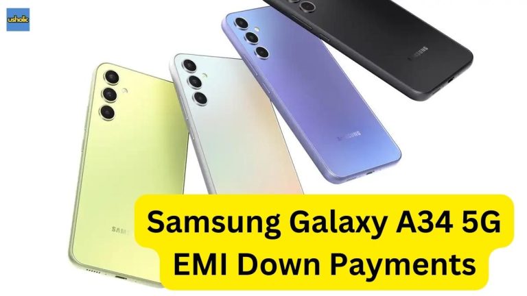 Samsung Galaxy A34 5G EMI Down Payments