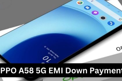 OPPO A58 5G EMI Down Payments